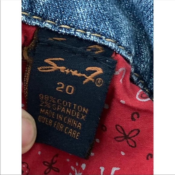 Seven7 Seven 7 Cropped Jeans-fit like 16s - Picture 7 of 8